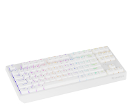 Genesis THOR 230 TKL WIRELESS US BIAŁA RGB MECHANICZNA OUTEMU - 1351044 - zdjęcie 2